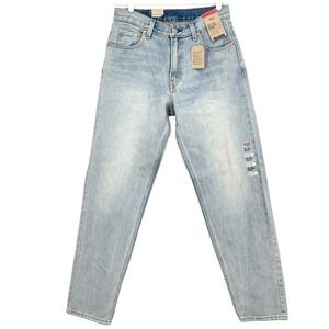 Levi's 550 Men's Jeans‎ 29x31 Relaxed Fit 92 Tapered Leg Paint Details Blue NWT